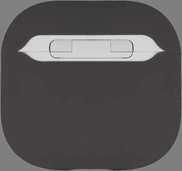 „Decoded Silicone Aircase“ – silikoninis apsauginis dėklas, skirtas 4-osios kartos „AirPods“ ausinėms, anglies spalvos.