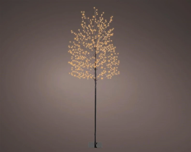 Decoration "wood" Lumineo 491628. 180cm. 720 LED. juodas