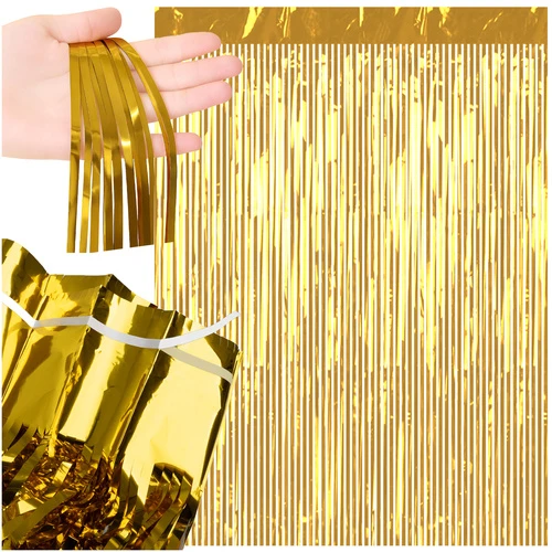 Decorative curtain 2x1m auksinis Ruhhy 26173