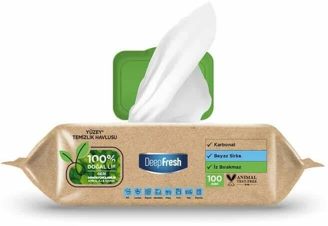 Deep_Fresh SERV DRĖGN VALYM DEEPFRESH BIO 100VNT