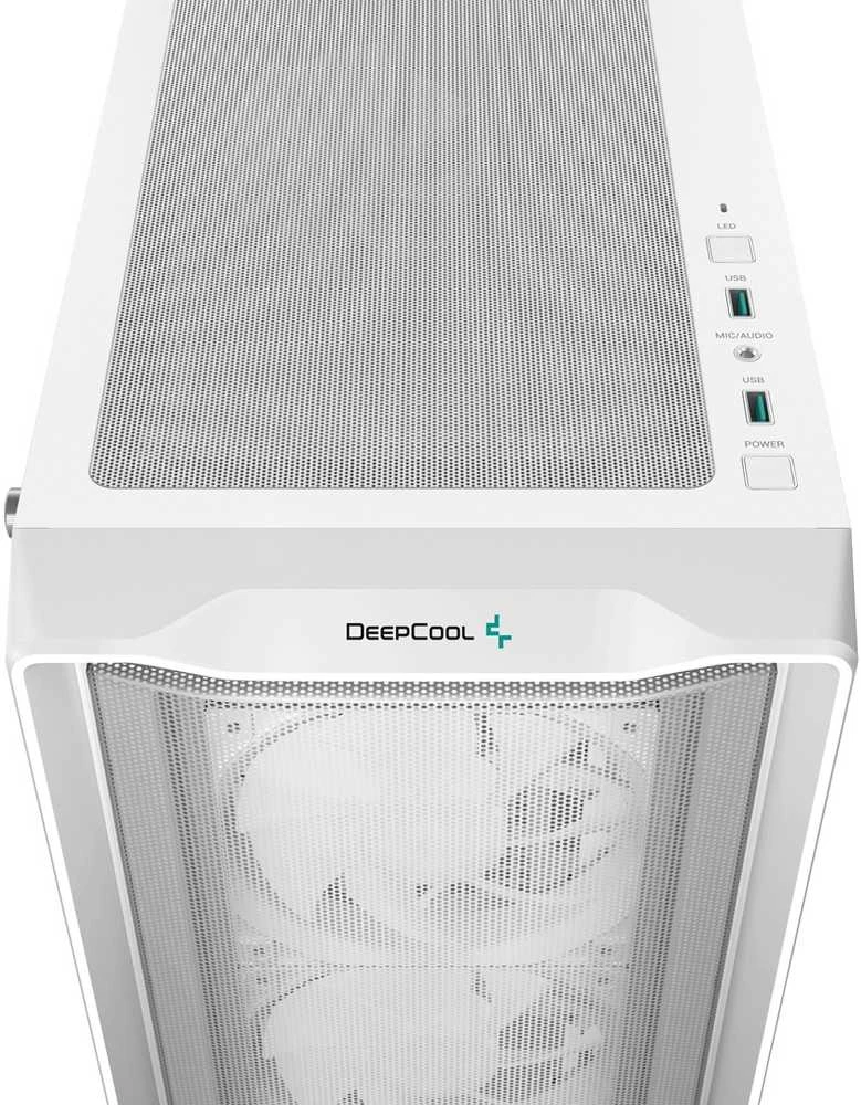 Deepcool CC560 MESH WH V2 | Mid Tower | Baltas