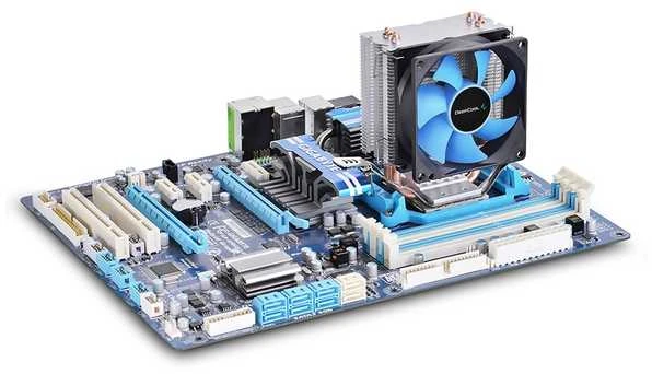 Deepcool „Ice Edge Mini FS“ universalus aušintuvas, 2 šilumos vamzdžiai, Intel LGA1700/1200/1151/1150/1155 ir AMD AM5/AM4 | Universalus | Deepcool | "Iceedge mini FS" | Universalus