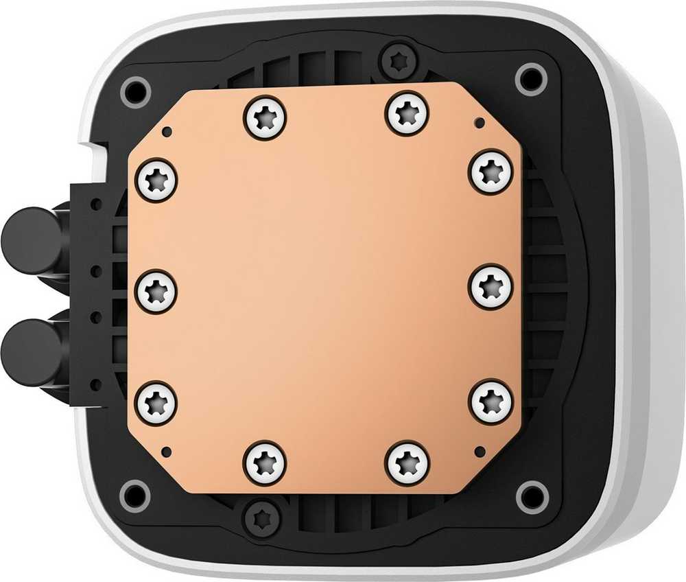 DeepCool LE240 WH V2 Processor All-in-one liquid cooler 12 cm Baltas 1 pc(s)
