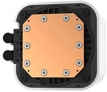 „DeepCool LQ240 Baltas“ procesoriaus skysčio aušinimo komplektas 12 cm 1 vnt.
