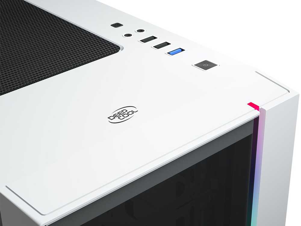 Korpusas Deepcool MATREXX 55 V3 ADD-RGB WH 3F Baltas, ATX