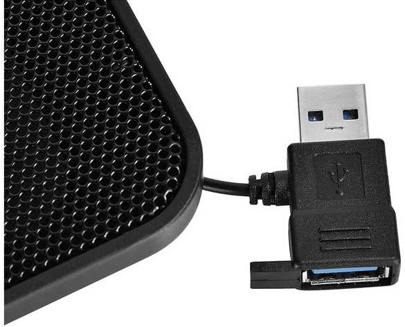 Deepcool | U-Pal | Notebook stand- cooler iki 19" | Juodas