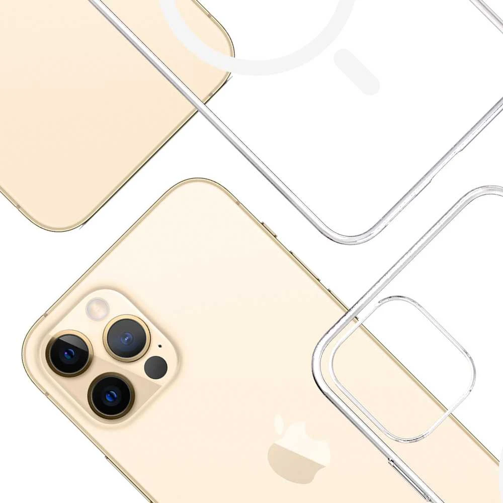 3Mk apsauga 3mk šarvuotas dėklas iPhone 12 Pro Max - skaidrus