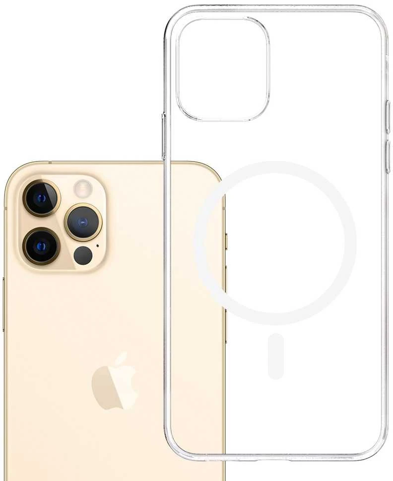 3Mk apsauga 3mk šarvuotas dėklas iPhone 12 Pro Max - skaidrus