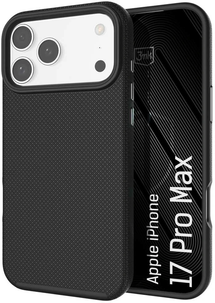 Dėklas 3Mk apsauga 3mk Fortis MagCase iPhone 17 Pro Max - Juodas