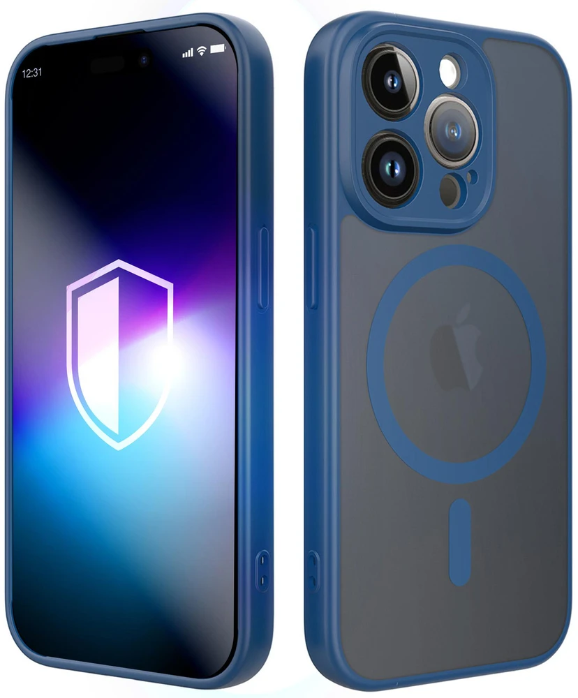 3Mk Protection 3mk Misty MagCase dėklas iPhone 14 Pro, mėlynas