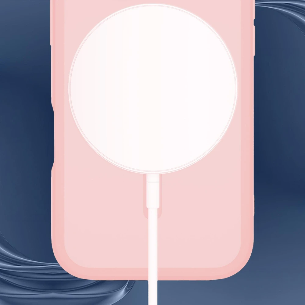 3mk Misty MagCase dėklas iPhone 15, rožinis