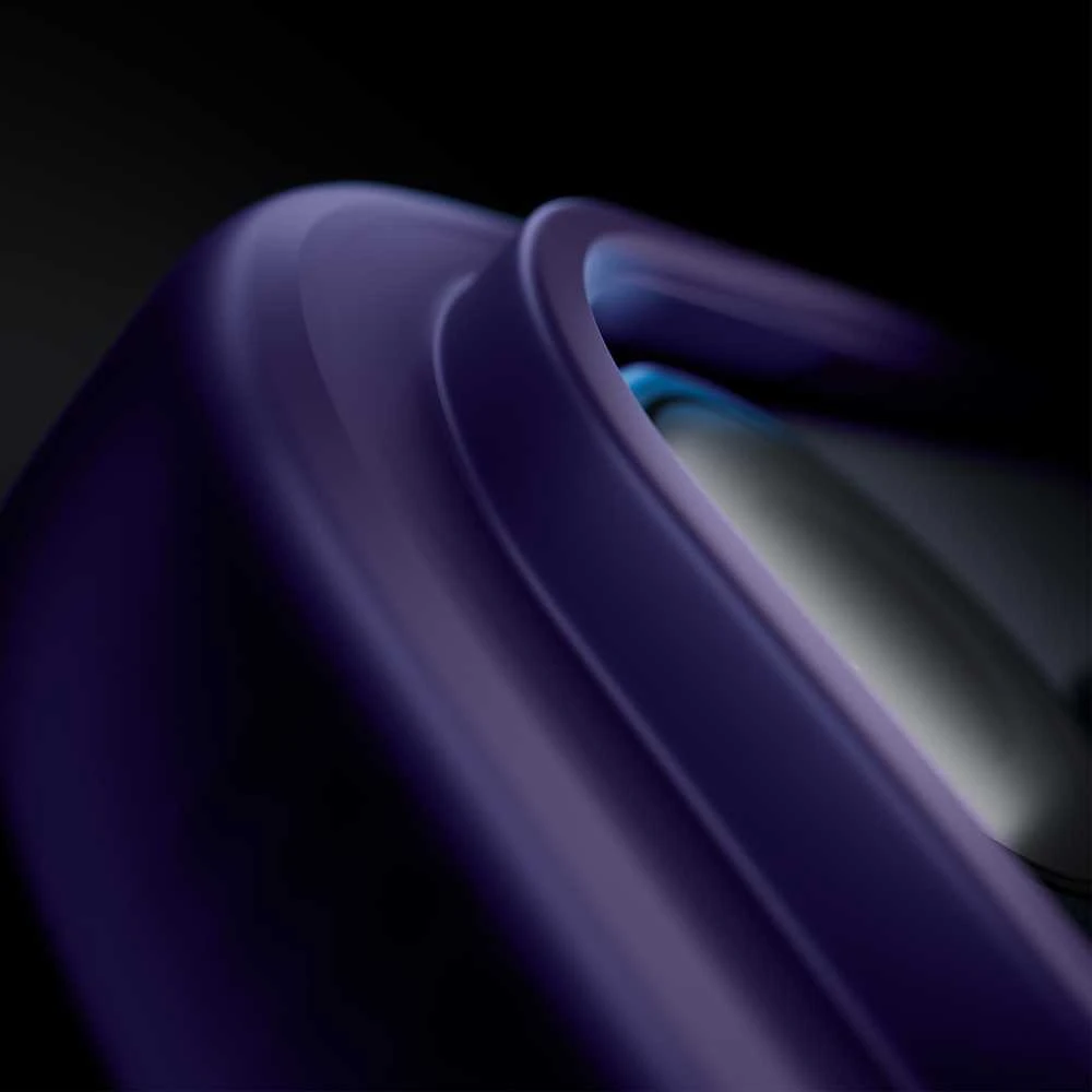3Mk apsaugos 3mk dūminis „MagCase“ dėklas iPhone 17 Pro Max - violetinė-permatoma