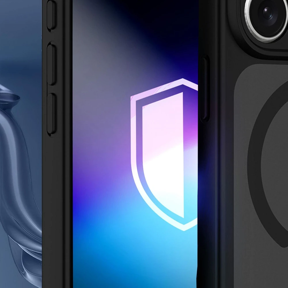 Dėklas Nezatříděno 3Mk apsauga „Google Pixel 10A“ – 3mk „Misty MagCase“ Juodas