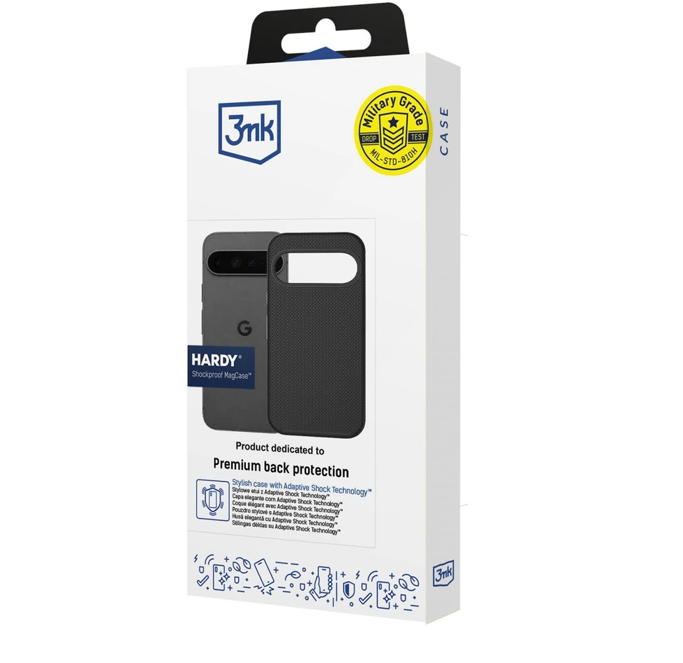 Dėklas 3mk Hardy Smūgiams atsparus MagCase, skirtas Google Pixel 11