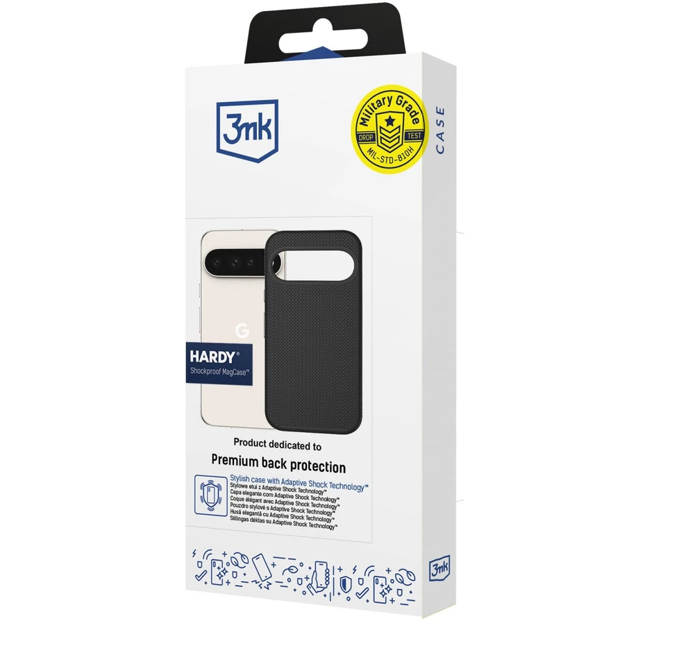 Dėklas 3mk Hardy Shockproof MagCase do Google Pixel 11 Pro XL