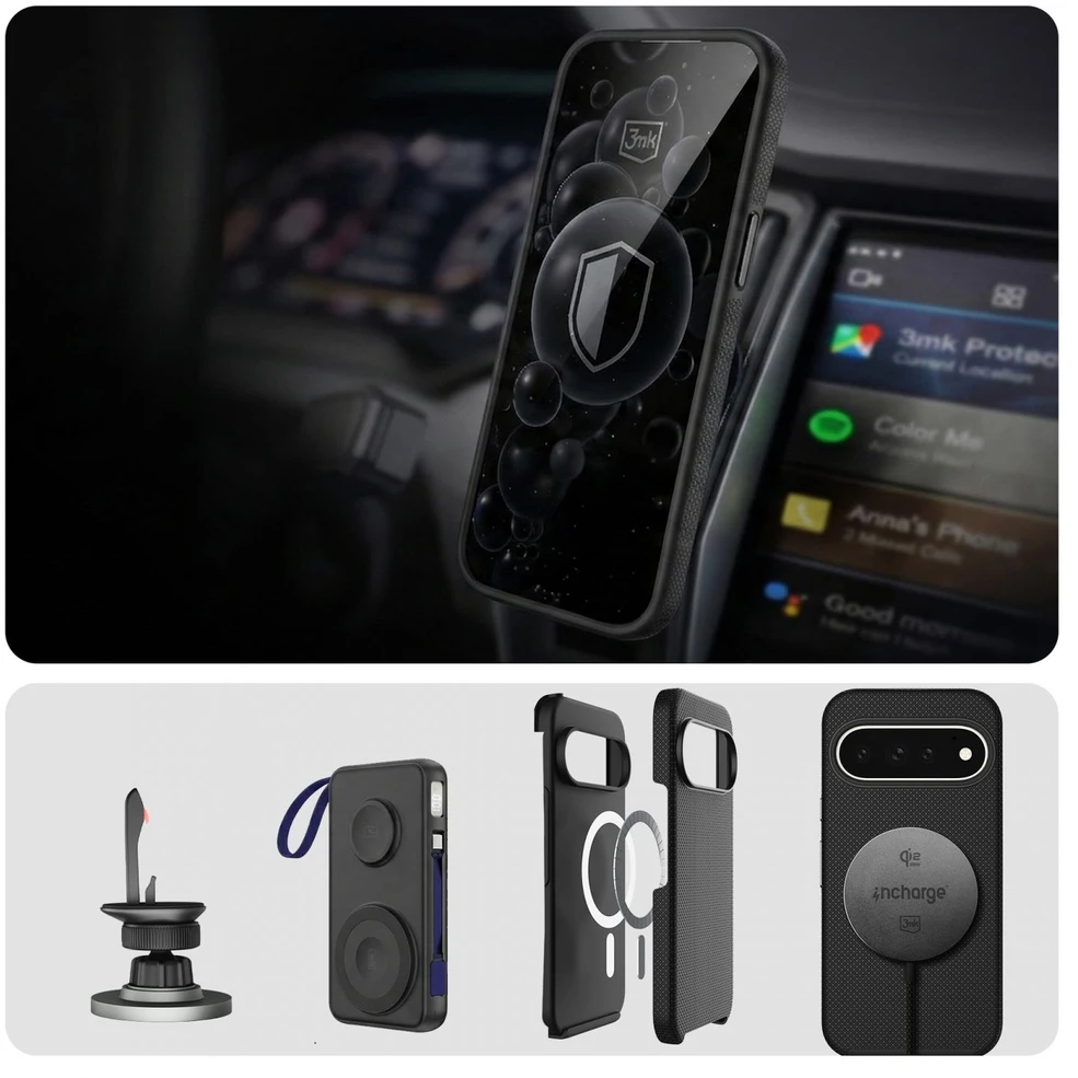 3mk Hardy Shockproof MagCase dėklas Google Pixel 11 Pro