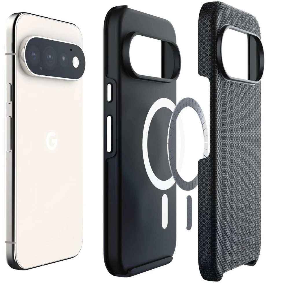 Dėklas 3mk Hardy Shockproof MagCase do Google Pixel 11 Pro XL