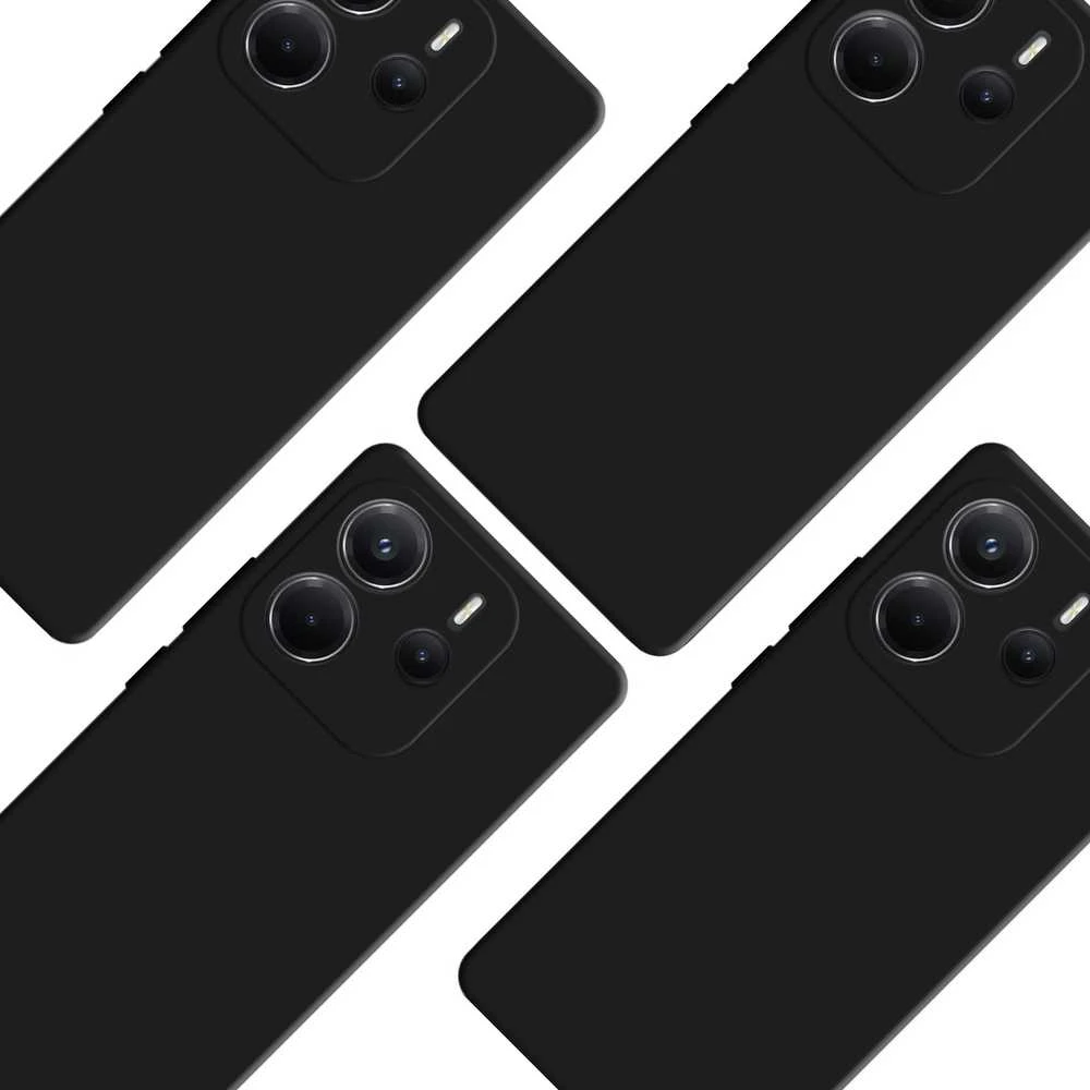Dėklas 3MK Matt dėklas Pro skirtas Xiaomi Redmi Note 14 4G juodos spalvos