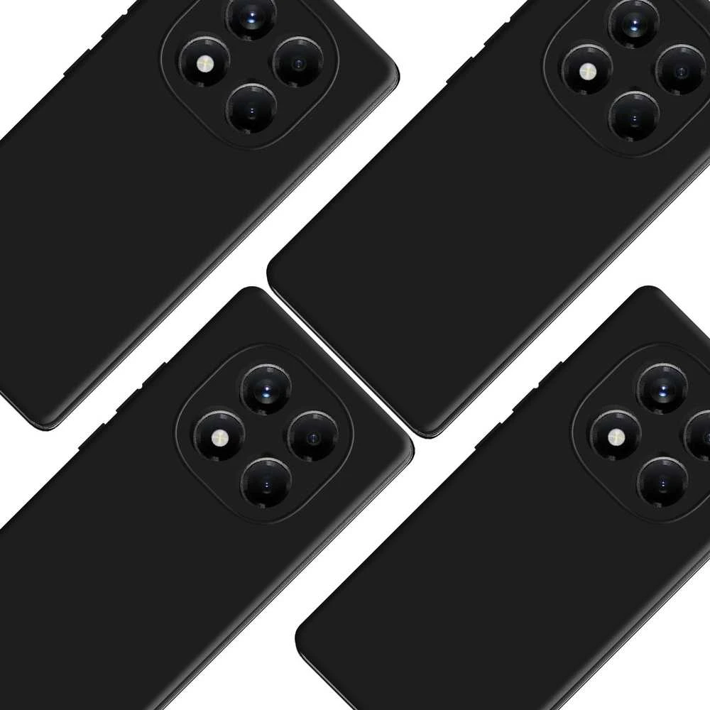 Dėklas 3MK Matt dėklas Pro skirtas Redmi Note 14 Pro 4G juodos spalvos