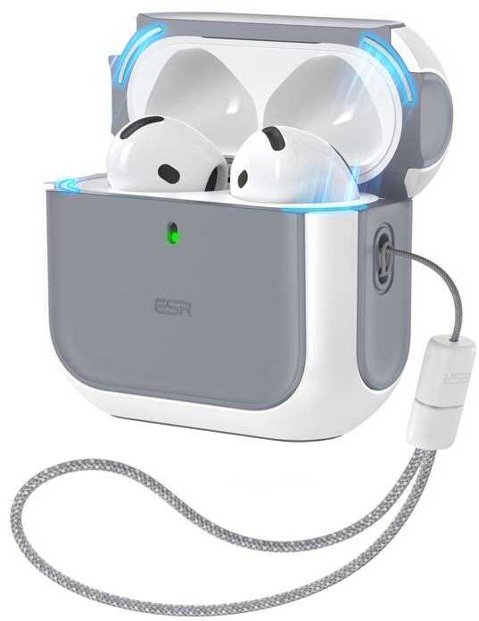 Dėklas ESR ORBIT HALOLOCK MAGSAFE Apple AirPods 4 Baltas
