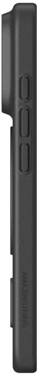 Dėklas AmazingThing Minimal Air Case for iPhone 18 Pro Max Compatible with MagSafe - Juodas