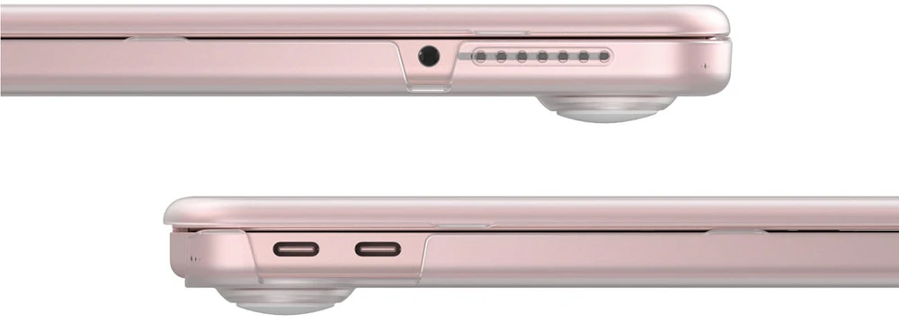 Dėklas AmazingThing Titan Hardshell Case for MacBook Neo 13" - Rožinė