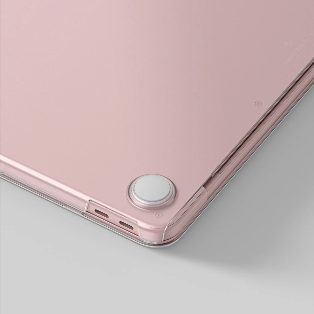 Dėklas AmazingThing Titan Hardshell Case for MacBook Neo 13" - Rožinė