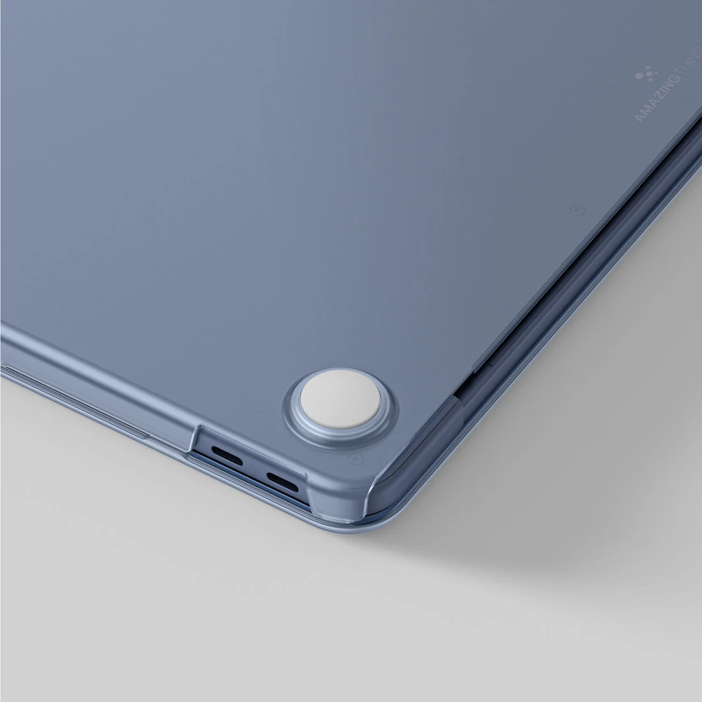 „AmazingThing Titan“ kietas dėklas, skirtas „MacBook Neo 13“ - Mėlyna