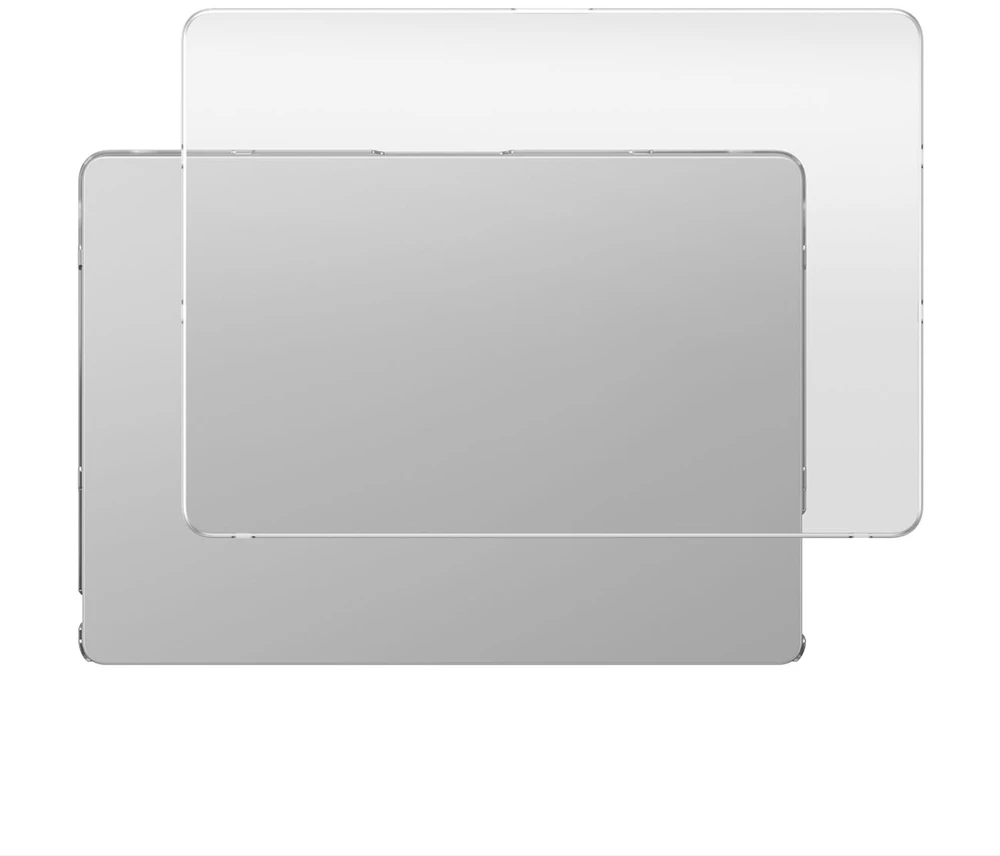 „AmazingThing“ titano spalvos kietas dėklas „MacBook Air M5 15“ – permatomas