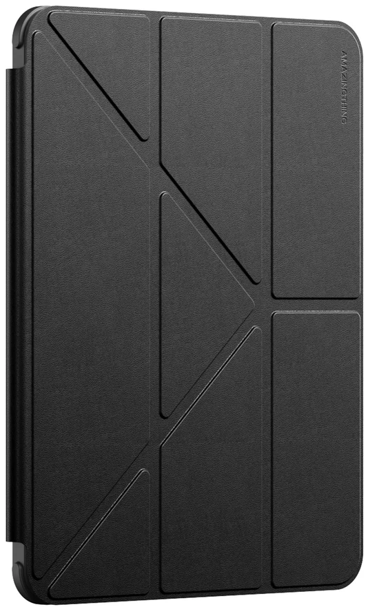 AMAZINGTHING Titan Pro dėklas iPad A16 11" planšetei, 720° pasukamas, su laikikliu rašikliui, juodas
