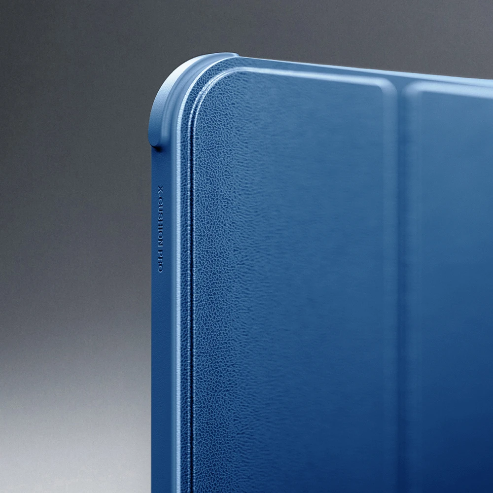 AMAZINGTHING Titan Pro dėklas, skirtas iPad A16 11″ su 720° besisukančiu stovu ir laikikliu rašikliui – mėlynas
