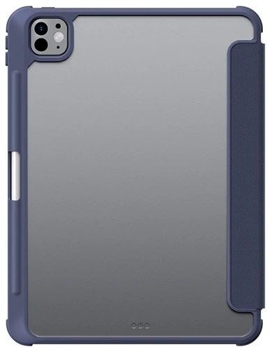 Dėklas AmazingThing Titan Pro Case for iPad Pro 11" M5 with 720° Rotation Stand and Stylus Holder - Navy Mėlyna