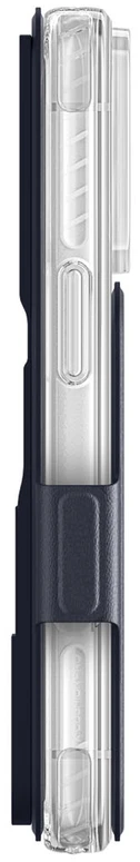 Dėklas AmazingThing Titan Pro Lens Flip Set Case for iPhone 18 Pro Max with Wallet, MagSafe Compatible - Navy Mėlyna