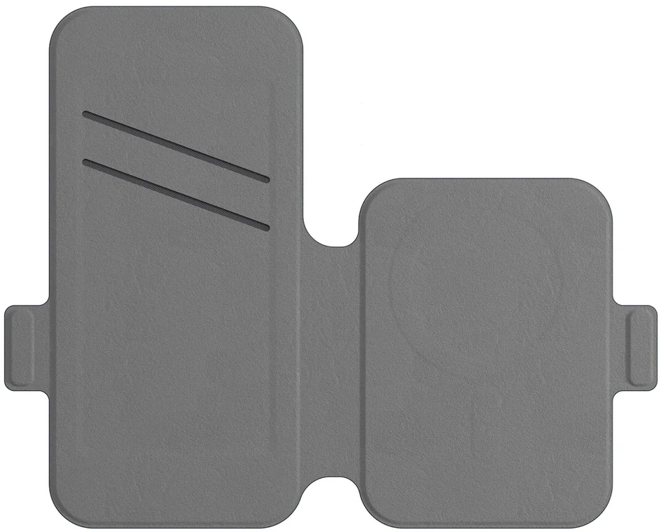 Dėklas AmazingThing Titan Pro Lens Flip Set Case for iPhone 18 Pro Max with Wallet, MagSafe Compatible - Navy Mėlyna