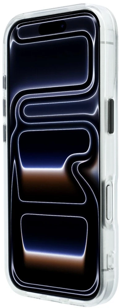 BMW M IML matinio metalo logotipas ir apdaila MagSafe dėklas iPhone 18 Pro / 17 Pro - Permatomas