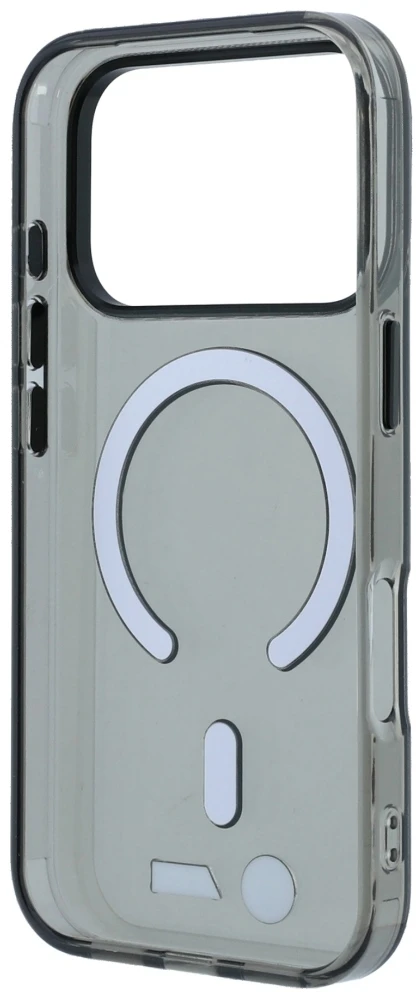 Dėklas BMW M IML Glossy Metal Logo & Trims MagSafe Case, skirta iPhone 17 Pro / 18 Pro - Juoda