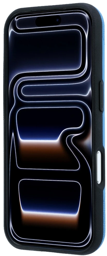 Dėklas BMW M Tire Track Metal Logo MagSafe Case, skirtas iPhone 17 Pro / 18 Pro - Mėlyna
