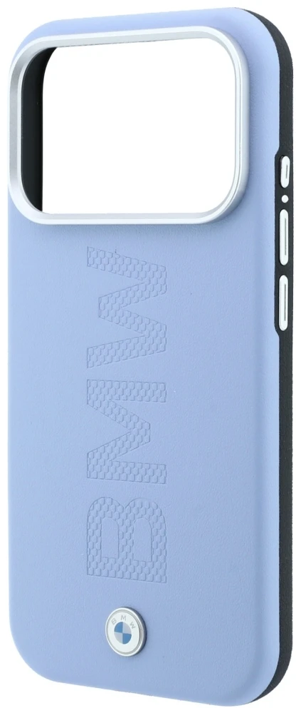 Dėklas BMW Sign Centered Deboss MagSafe Case for iPhone 17 Pro / 18 Pro - Mėlyna
