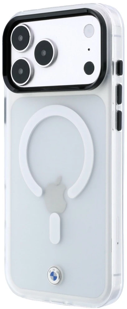 Dėklas BMW Sign Frosted IML & Metal Logo MagSafe Case for iPhone 18 Pro Max / 17 Pro Max - Clear
