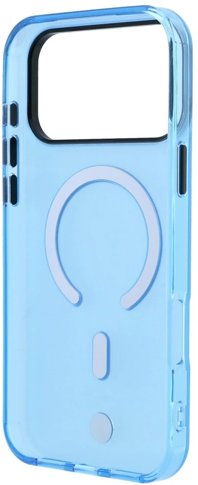 Dėklas BMW Sign Frosted IML & Metal Logo MagSafe Case for iPhone 18 Pro Max / 17 Pro Max - Mėlyna