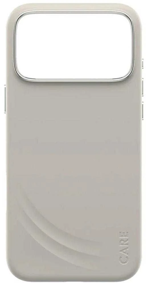 „Panzer Glass CARE by PanzerGlass FLOW MagSafe“ dėklas, skirtas „iPhone 17 Pro Max“ – rusvai geltonas