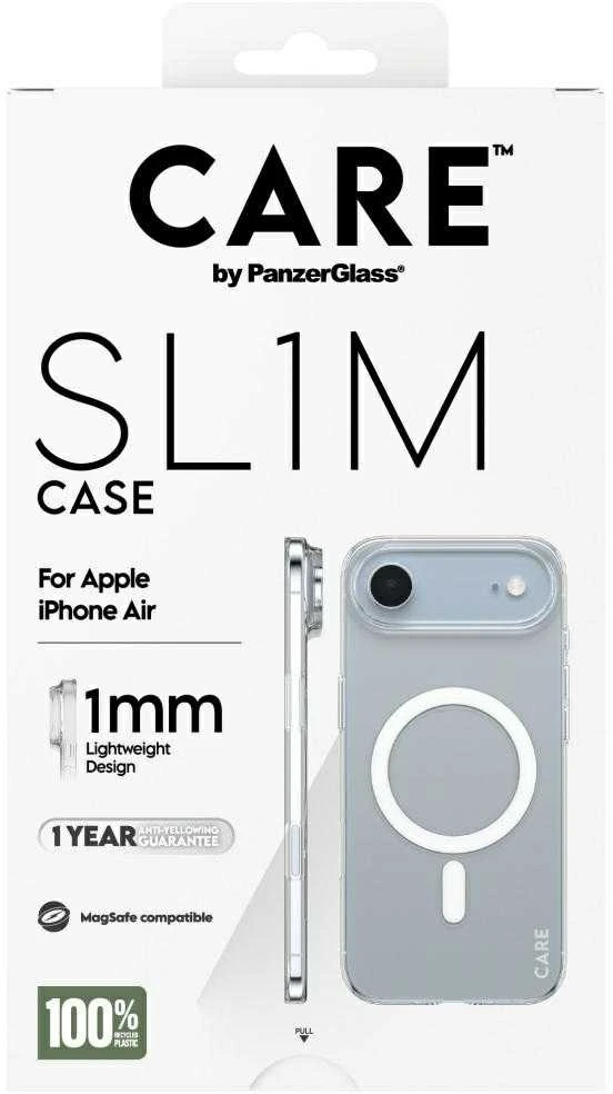 „Panzer Glass CARE by PanzerGlass SL1M MagSafe“ dėklas, skirtas „iPhone Air“ – permatomas