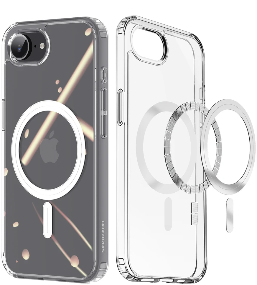 Dėklas Dux Ducis Clin Magsafe Apple iPhone 16e/17e skaidrus