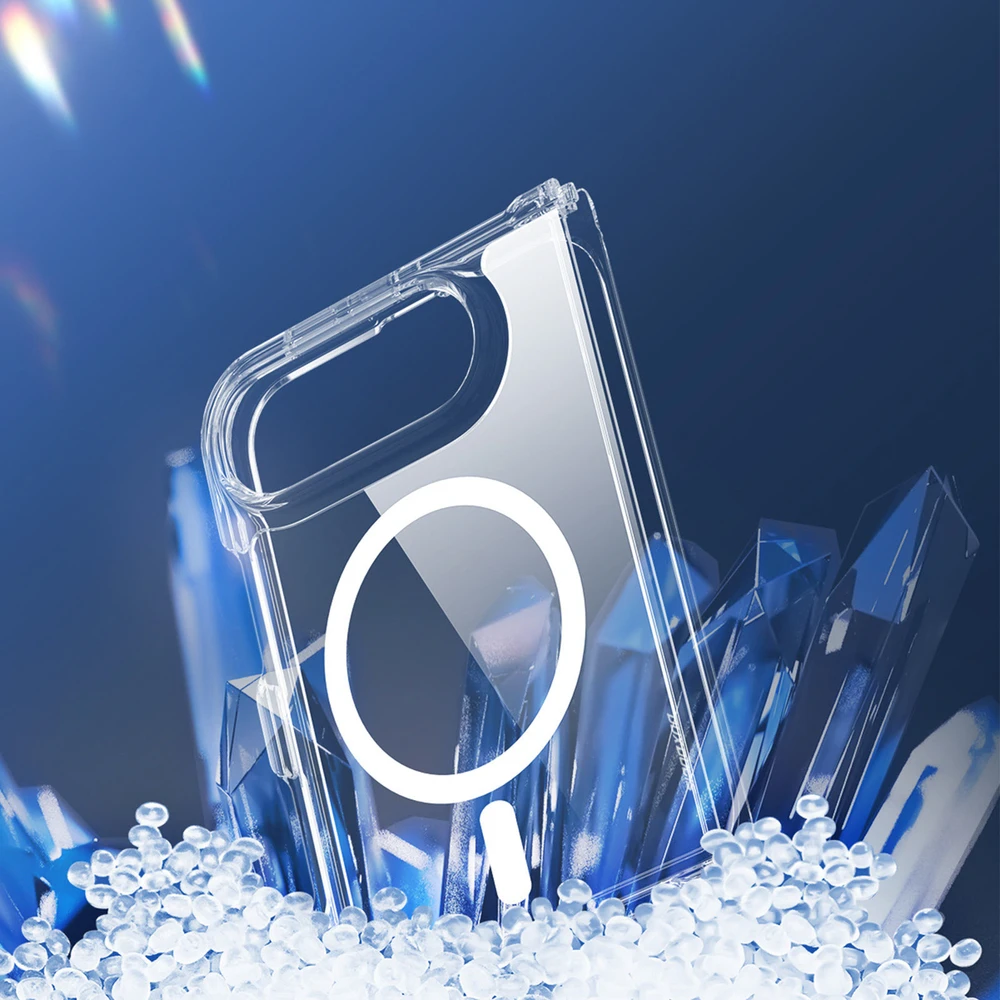 Dėklas Dux Ducis Clin Mag iPhone Duo Case Compatible with MagSafe - Transparent