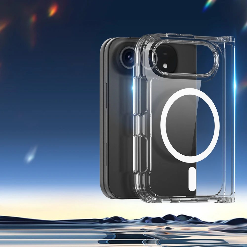 Dėklas Dux Ducis Clin Mag iPhone Duo Case Compatible with MagSafe - Transparent