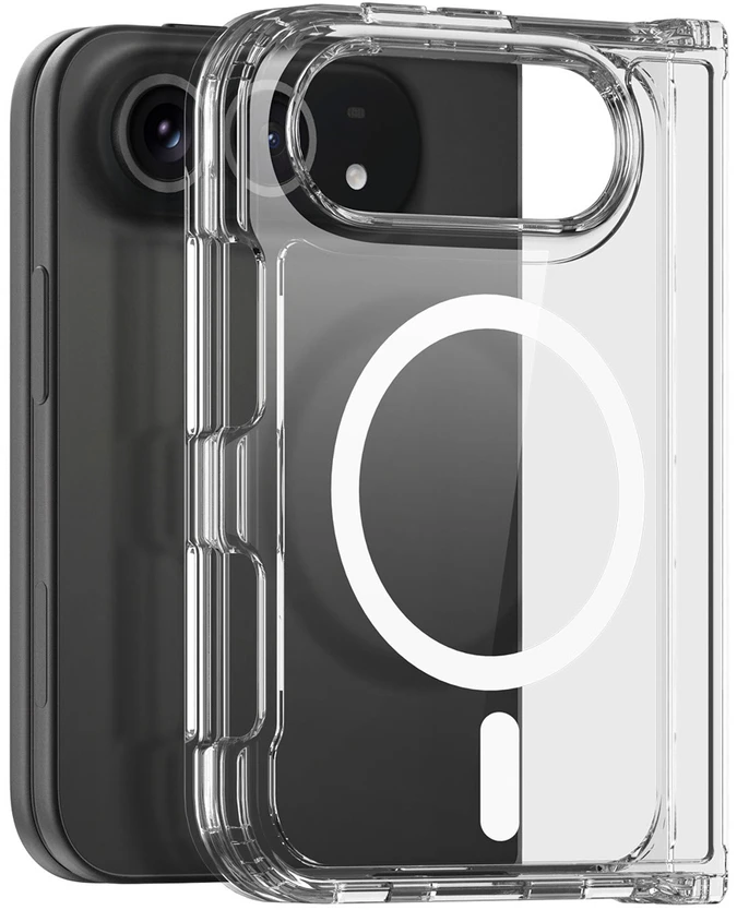 Dėklas Dux Ducis Clin Mag iPhone Duo Case Compatible with MagSafe - Transparent