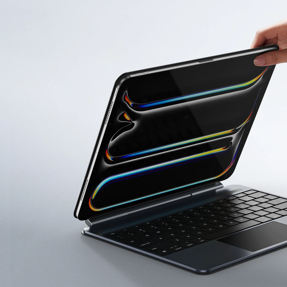 Dėklas su klaviatūra Dux Ducis (MK series) skirtas iPad Pro 11″ (2024) – juodos spalvos