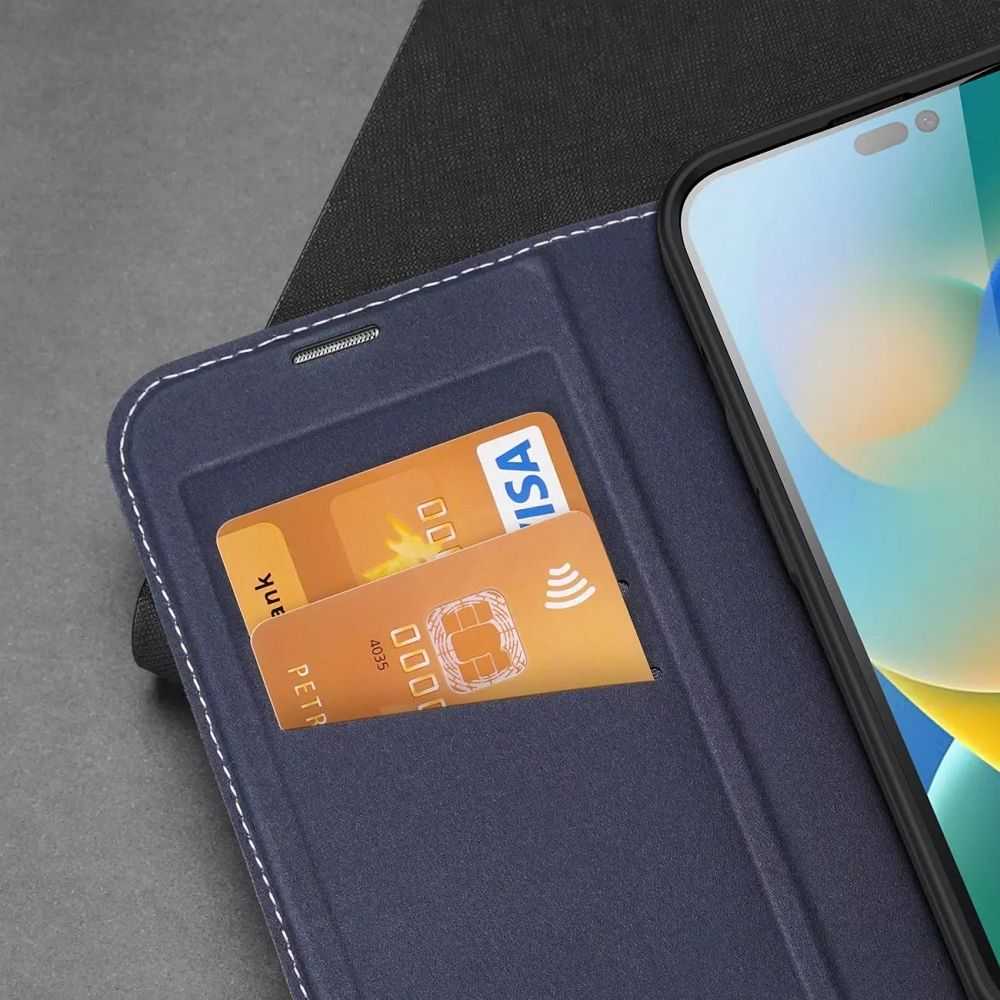 Dux Ducis Skin X2 dėklas skirtas iPhone 14 Pro, mėlynas