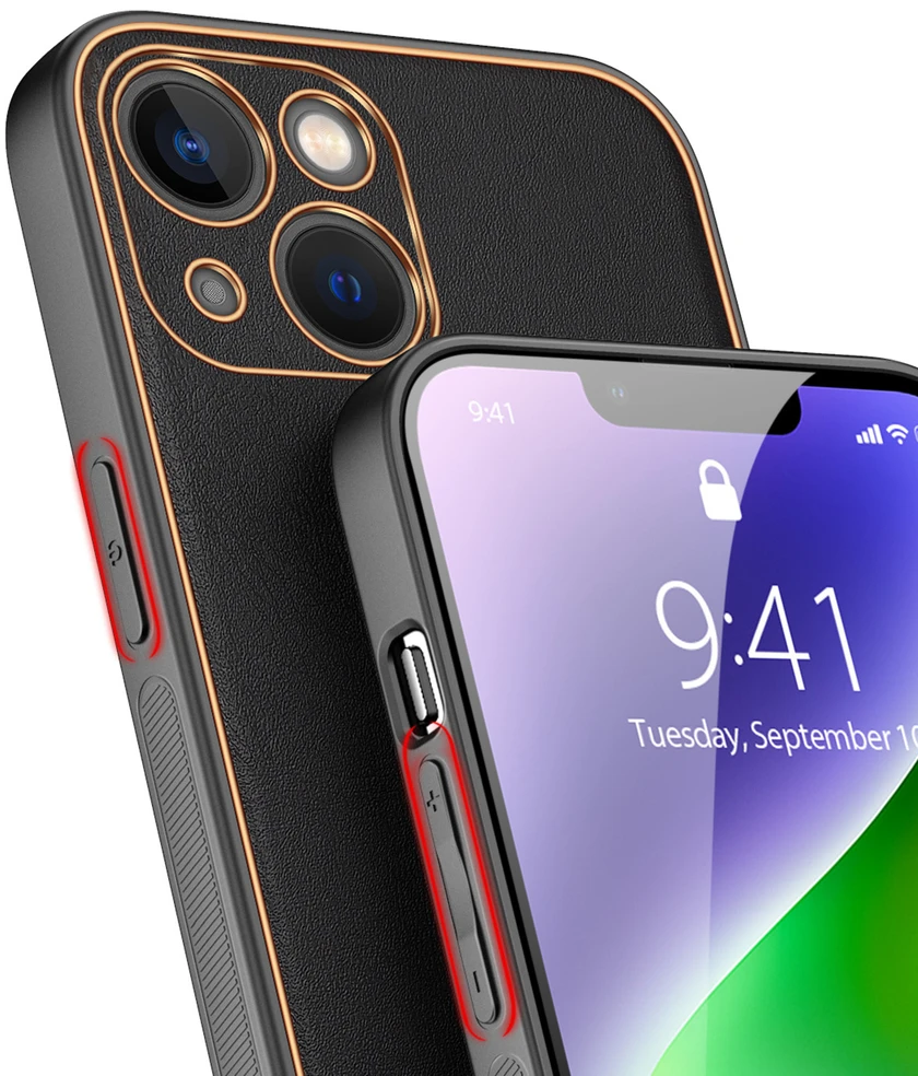 Dux Ducis Yolo dėklas skirtas Apple iPhone 14 Plus, juodas