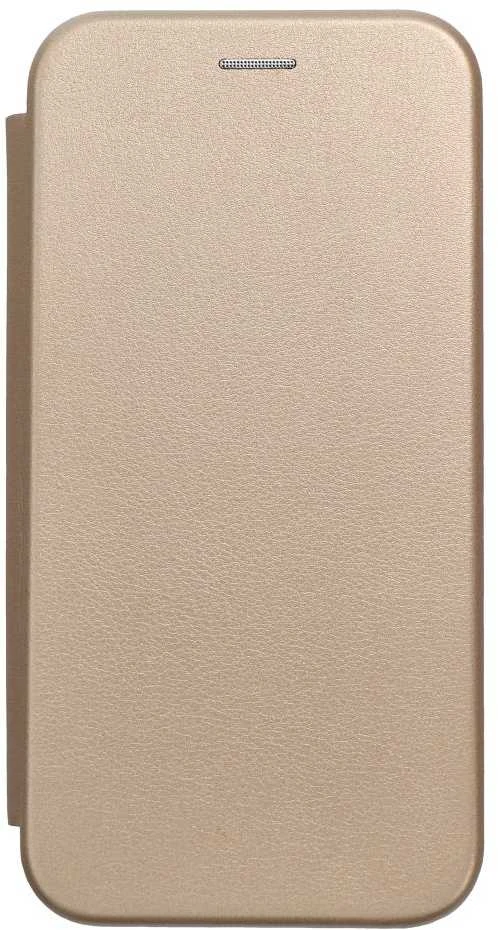 Forcell OEM atverčiamas dėklas iPhone 17 AIR Elegance Book auksinis